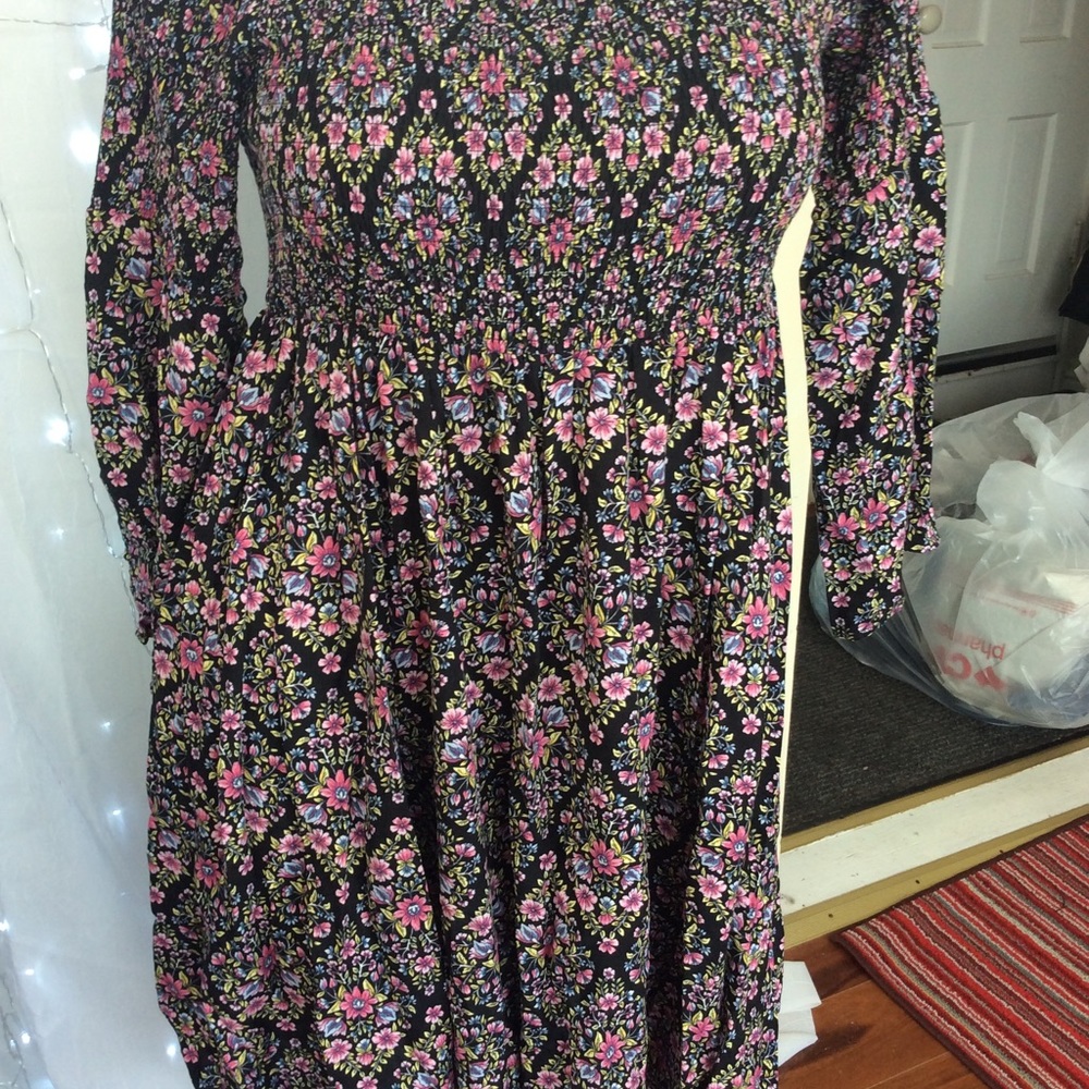 Torrid floral challis dress